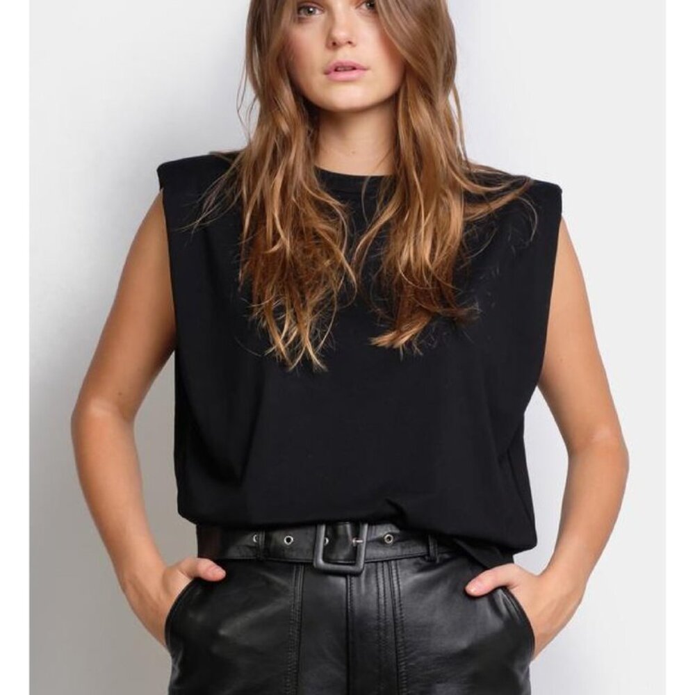 Ducie London Shoulder Muscle Tank